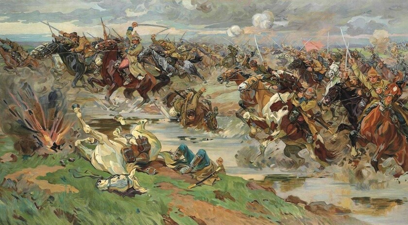 «Красная кавалерия на Перекопе» кисти Н. Самокиша/Wikipedia/Public Domain