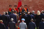 Скриншот трансляции Парада Победы 9 мая