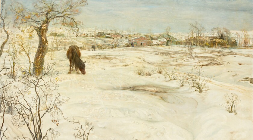Исаак Бродский. Зима