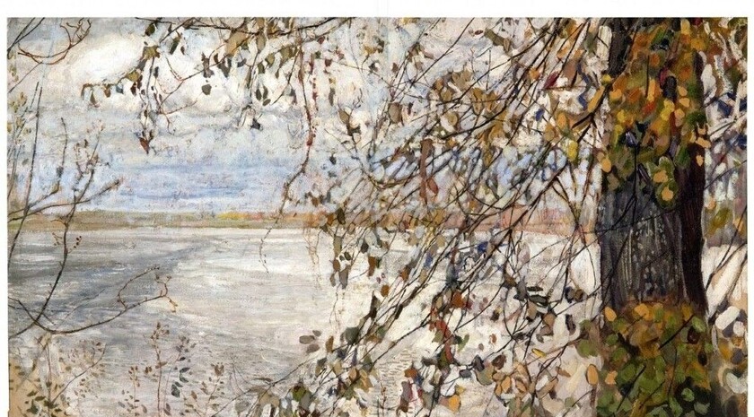 Исаак Бродский. Серый день