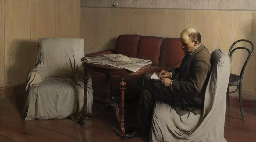 Исаак Бродский. Картина "Ленин в Смольном". 1930 год.